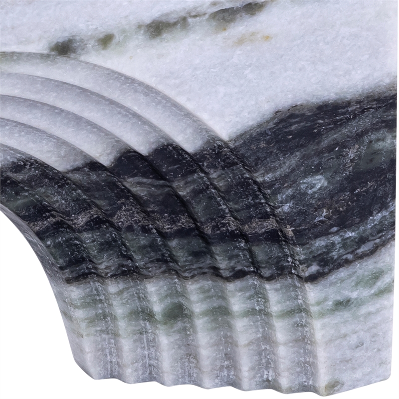 Meridian Furniture Cambre Panda Marble Decorative Object