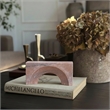 Meridian Furniture Cambre Pink Marble Decorative Object