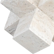 Meridian Furniture Jack Beige Travertine Decorative Jack Object