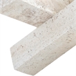 Meridian Furniture Stix Beige Travertine Decorative Object