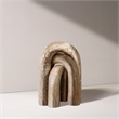 Meridian Furniture Arco Beige Travertine 3pc. Decorative Object