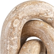 Meridian Furniture Arco Beige Travertine 3pc. Decorative Object