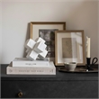 Meridian Furniture Jack White Marble Decorative Jack Object