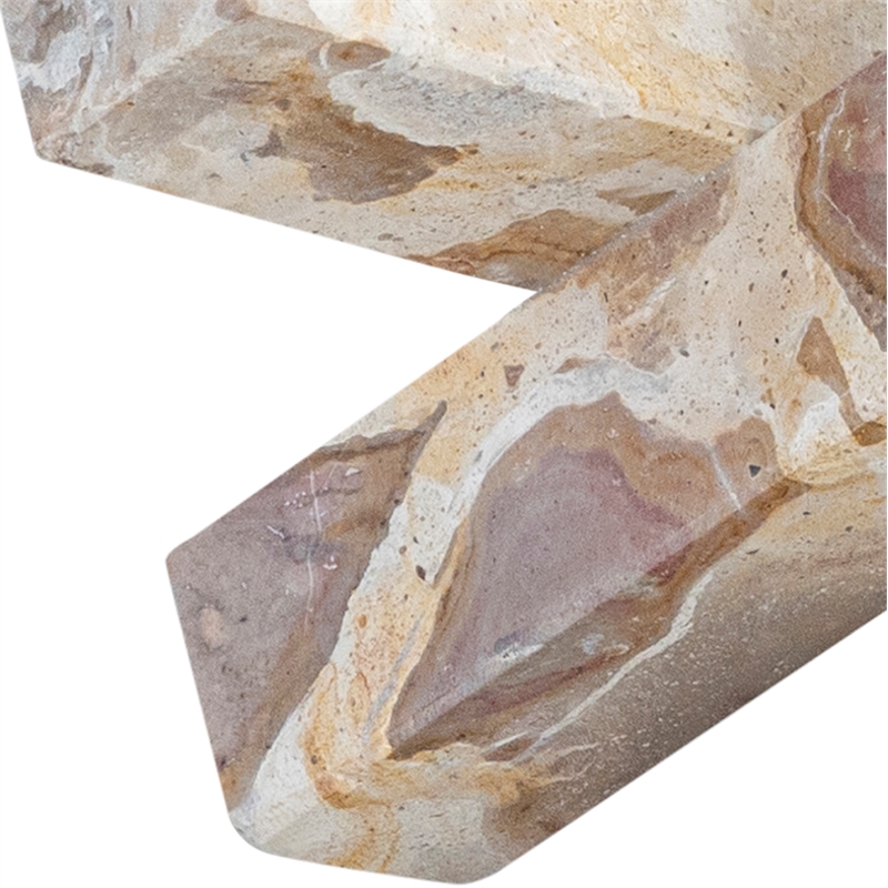 Meridian Furniture Stix Beige Marble Decorative Object