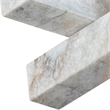 Meridian Furniture Stix Brown Marble Decorative Object