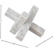 Meridian Furniture Stix Brown Marble Decorative Object