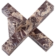 Meridian Furniture Stix Cherry Marble Decorative Object