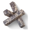 Meridian Furniture Stix Cherry Marble Decorative Object