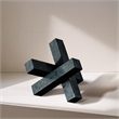 Meridian Furniture Stix Green Marble Decorative Object