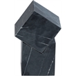 Meridian Furniture Quad Black Marble Decorative Cube