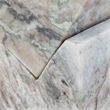 Meridian Furniture Quad Brown Marble Decorative Cube