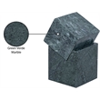 Meridian Furniture Quad Green Marble Decorative Cube