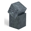 Meridian Furniture Quad Green Marble Decorative Cube