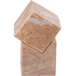 Meridian Furniture Quad Pink Marble Decorative Cube