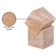 Meridian Furniture Quad Pink Marble Decorative Cube