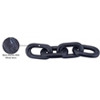 Meridian Furniture Lynx Black Marble Decorative Chain Links