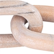 Meridian Furniture Lynx Pink Marble Decorative Chain Links