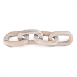 Meridian Furniture Lynx Pink Marble Decorative Chain Links