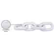 Meridian Furniture Lynx White Marble Decorative Chain Links