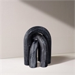 Meridian Furniture Arco Black Marble 3pc. Decorative Object