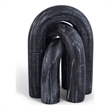 Meridian Furniture Arco Black Marble 3pc. Decorative Object