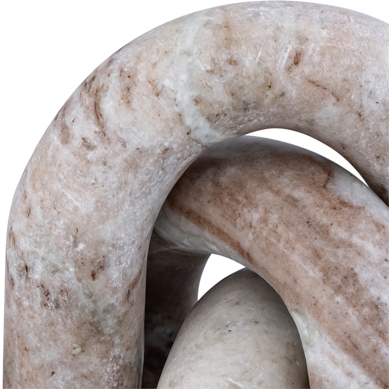 Meridian Furniture Arco Brown Marble 3pc. Decorative Object