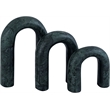 Meridian Furniture Arco Green Marble 3pc. Decorative Object