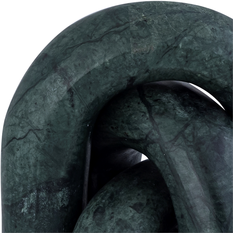 Meridian Furniture Arco Green Marble 3pc. Decorative Object