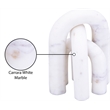 Meridian Furniture Arco White Marble 3pc. Decorative Object
