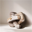 Meridian Furniture Bond Beige Marble Decorative Knot