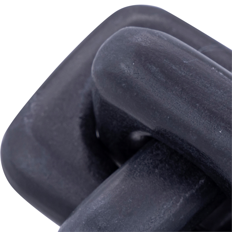 Meridian Furniture Bond Black Marble Decorative Knot