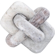 Meridian Furniture Bond Brown Marble Decorative Knot