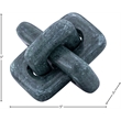 Meridian Furniture Bond Green Marble Decorative Knot