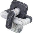 Meridian Furniture Bond Panda Marble Decorative Knot