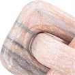 Meridian Furniture Bond Pink Marble Decorative Knot
