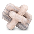 Meridian Furniture Bond Pink Marble Decorative Knot