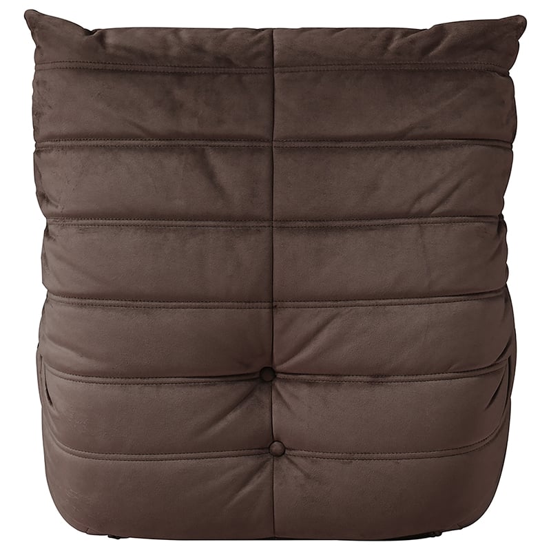 Meridian Furniture Relax Brown Velvet Upholstered Chair