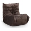 Meridian Furniture Relax Brown Velvet Upholstered Chair