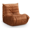 Meridian Furniture Relax Cognac Velvet Upholstered Chair