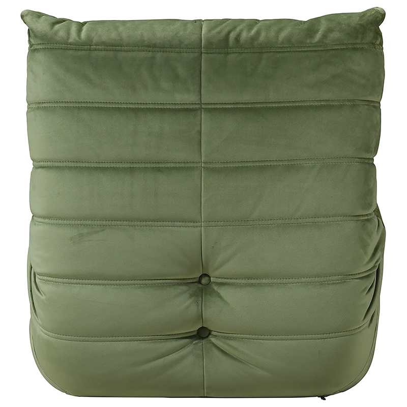 Meridian Furniture Relax Green Velvet Upholstered Chair