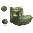 Meridian Furniture Relax Green Velvet Upholstered Chair