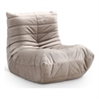 Meridian Furniture Relax Taupe Velvet Upholstered Chair