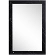 Meridian Furniture Pavia Black Genuine Marble Frame Mirror