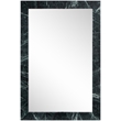 Meridian Furniture Pavia Green Genuine Marble Frame Mirror