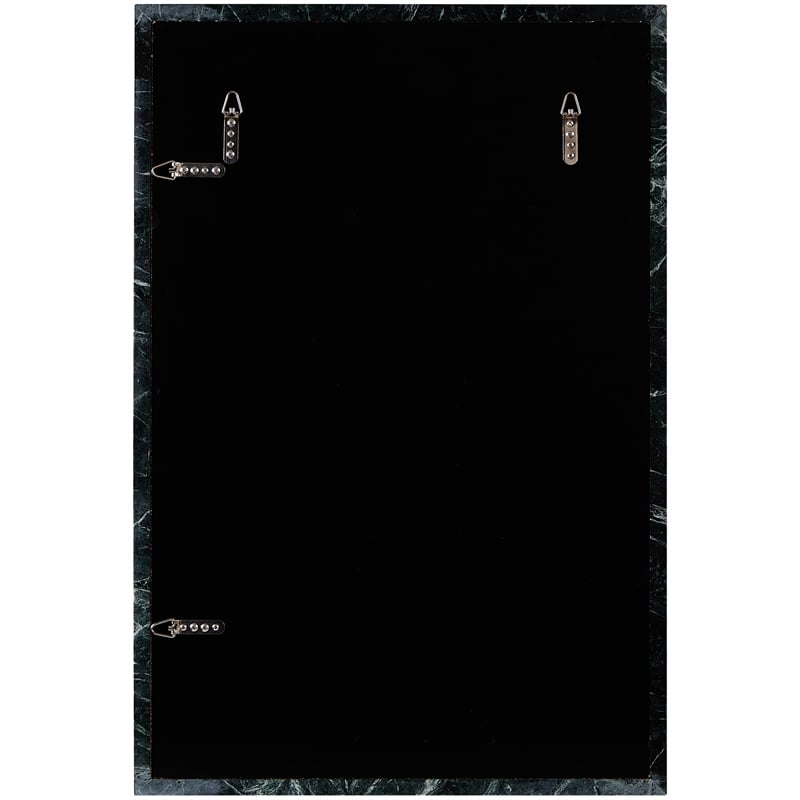 Meridian Furniture Pavia Green Genuine Marble Frame Mirror