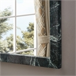 Meridian Furniture Pavia Green Genuine Marble Frame Mirror