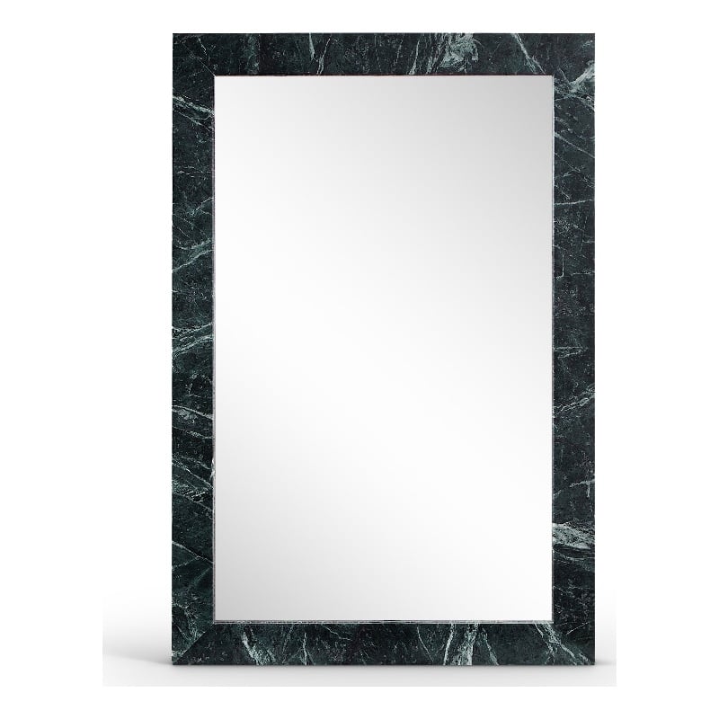 Meridian Furniture Pavia Green Genuine Marble Frame Mirror