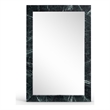Meridian Furniture Pavia Green Genuine Marble Frame Mirror