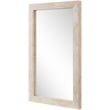 Meridian Furniture Pavia Natural Genuine Travertine Frame Mirror