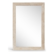 Meridian Furniture Pavia Natural Genuine Travertine Frame Mirror